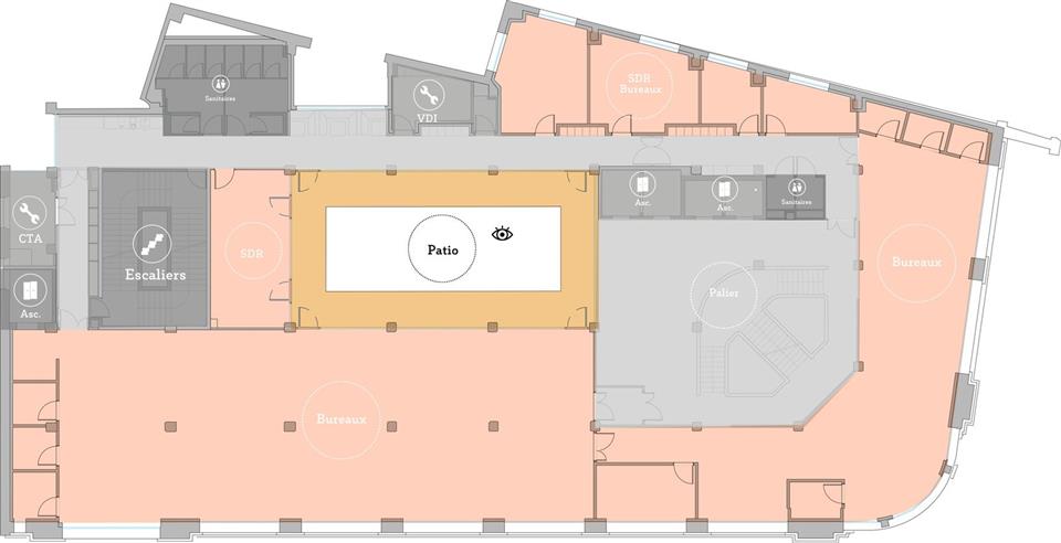 Bureau Location 75004 PARIS 8-10 RUE DU RENARD