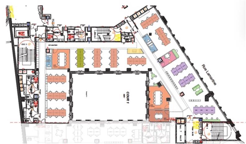 Bureau Location 75009 PARIS 59-61 RUE LA FAYETTE