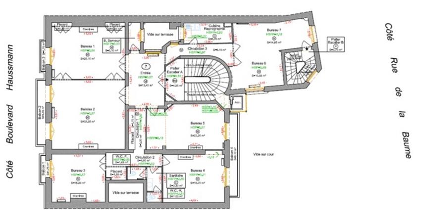 Bureau Location 75008 PARIS