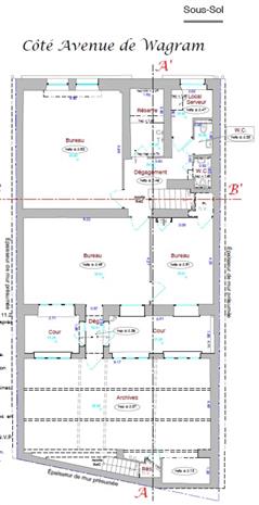 Bureau Location 75017 PARIS 88 AVENUE DE WAGRAM