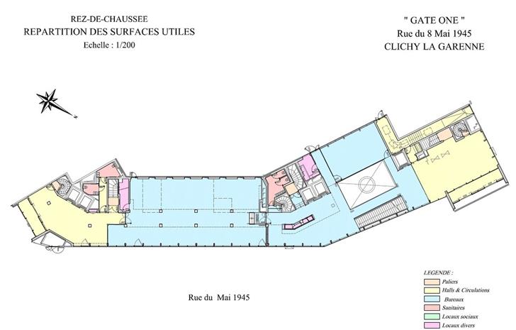 Bureau Location 92110 CLICHY 1-5 RUE DU 8 MAI 1945