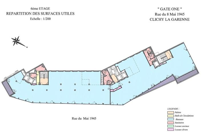 Bureau Location 92110 CLICHY 1-5 RUE DU 8 MAI 1945