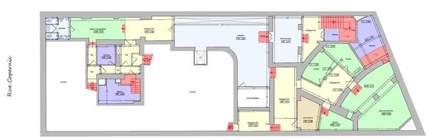 Bureau Location 75116 PARIS 44 RUE COPERNIC