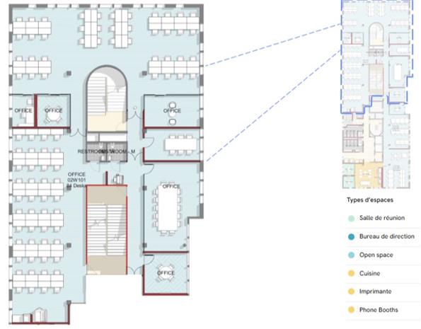 Coworking Location 75012 PARIS 2-12 RUE DES PIROGUES DE BERCY