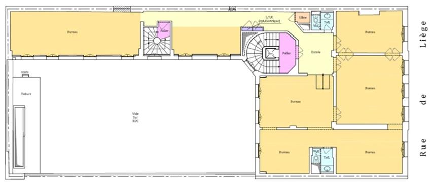 Bureau Location 75008 PARIS 36 RUE DE LIEGE